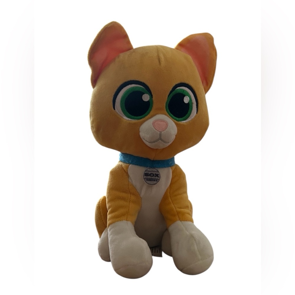 Mattel Disney Pixar Buzz Lightyear Pal Sox Robot Cat Companion Toy 10” Preowned